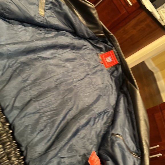 Miami Dolphins faux leather jacket XL excellent condition.  non smoking owner. - Picture 4 of 5